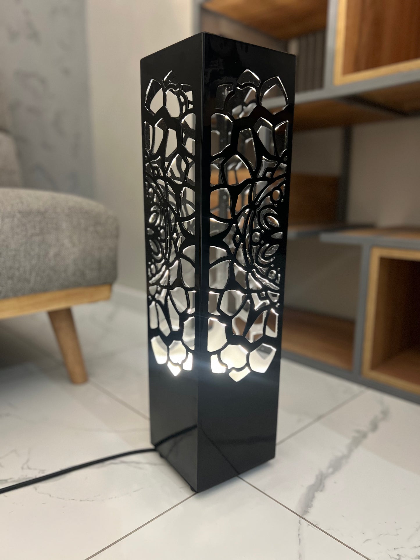 metal floor lamp dimensions size oprions 18 24 45 inch height